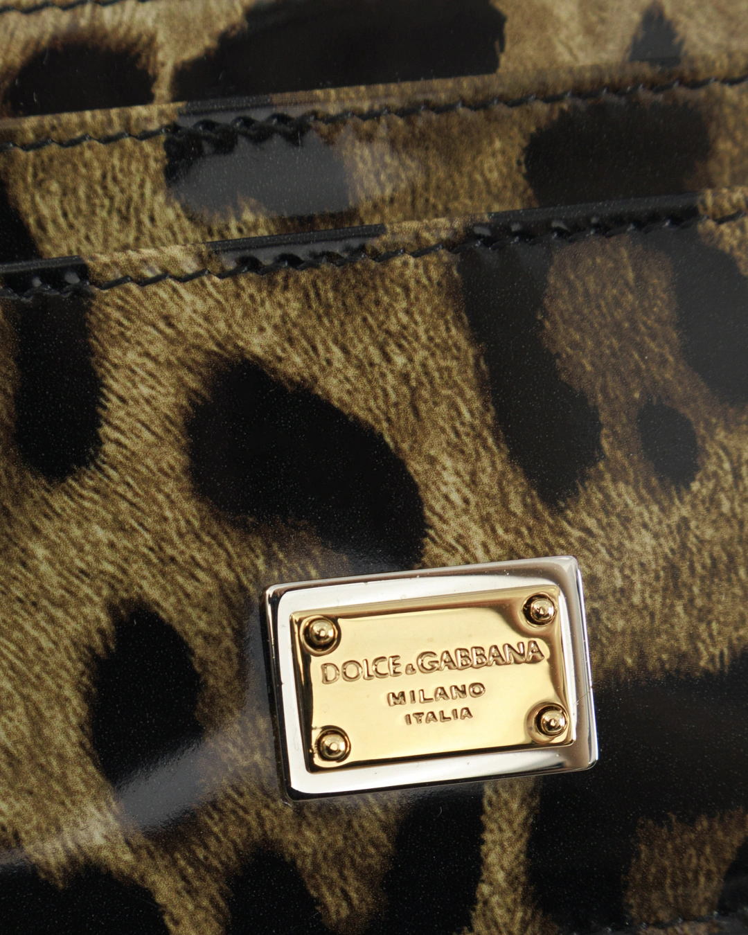 Dolce&Gabbana кардхолдер с животныым принтом — вид 3