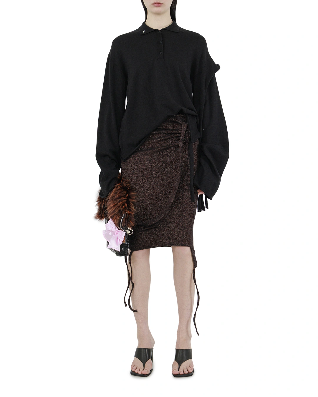 OTTOLINGER юбка с люрексом — вид 2