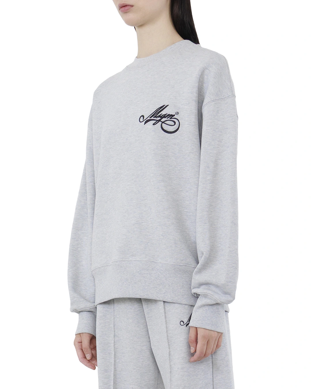 MSGM свитшот с вышивкой — вид 3
