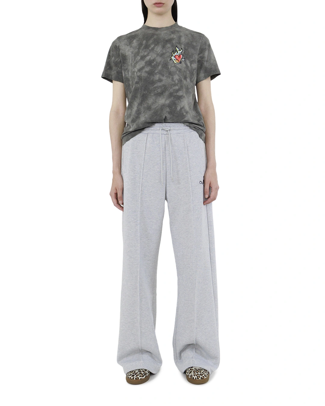 MSGM футболка с эффектом тай-дай — вид 2
