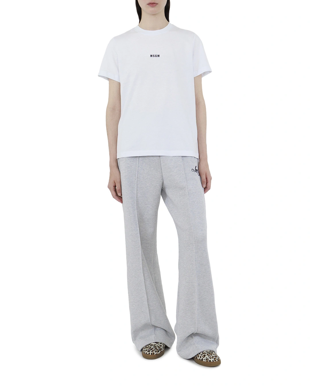 MSGM футболка с принтом — вид 2
