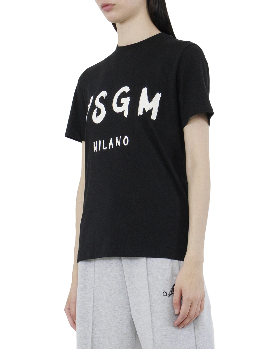MSGM футболка с принтом — вид 3