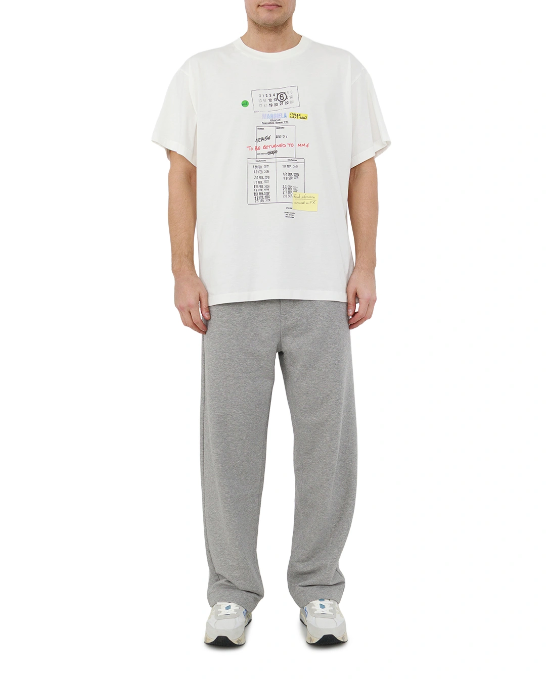 MM6 Maison Margiela брюки — вид 2