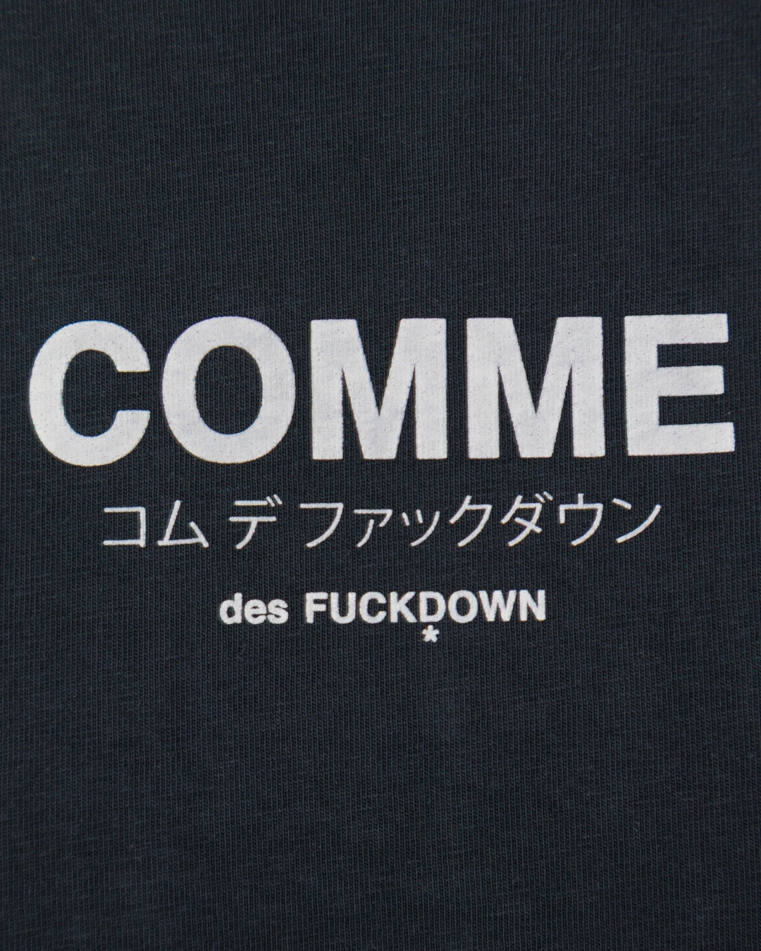 COMME des FUCKDOWN футболка — вид 5