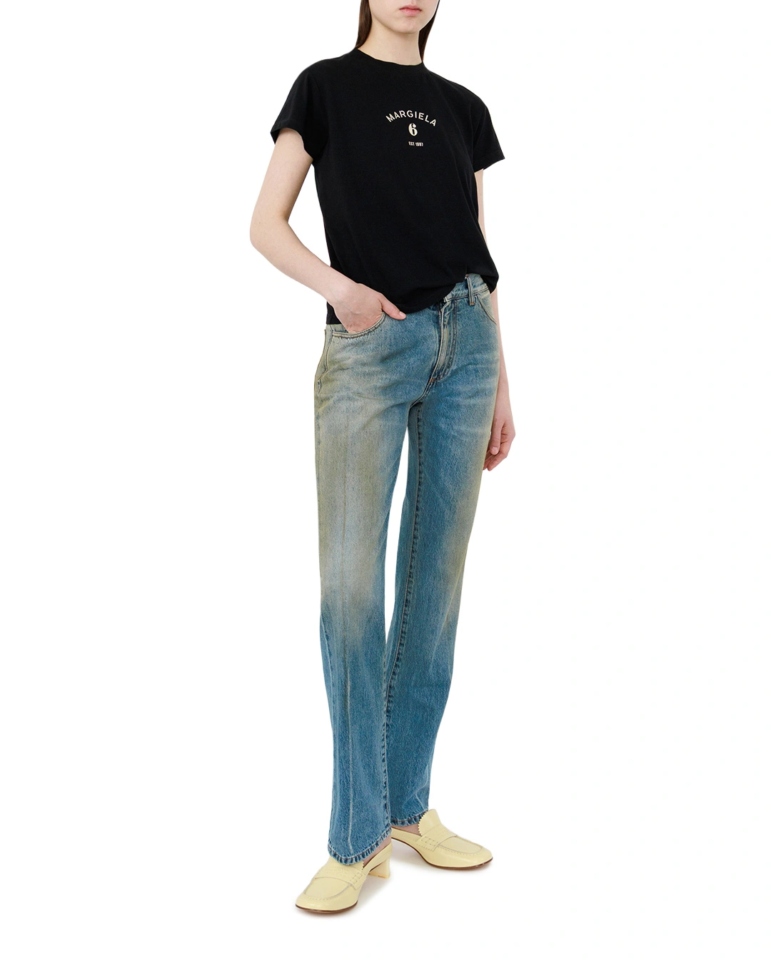 MM6 Maison Margiela джинсы — вид 2