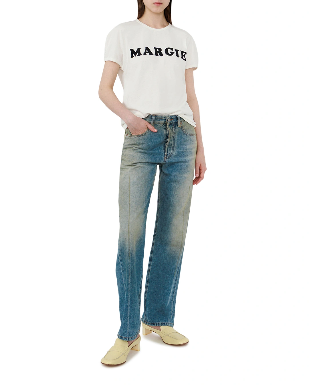 MM6 Maison Margiela джинсы — вид 2