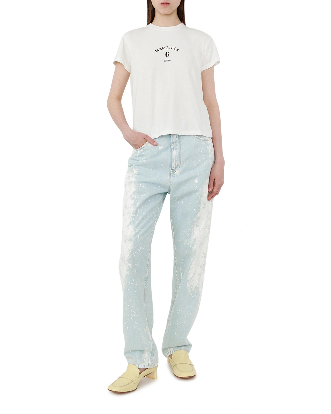 MM6 Maison Margiela джинсы — вид 2