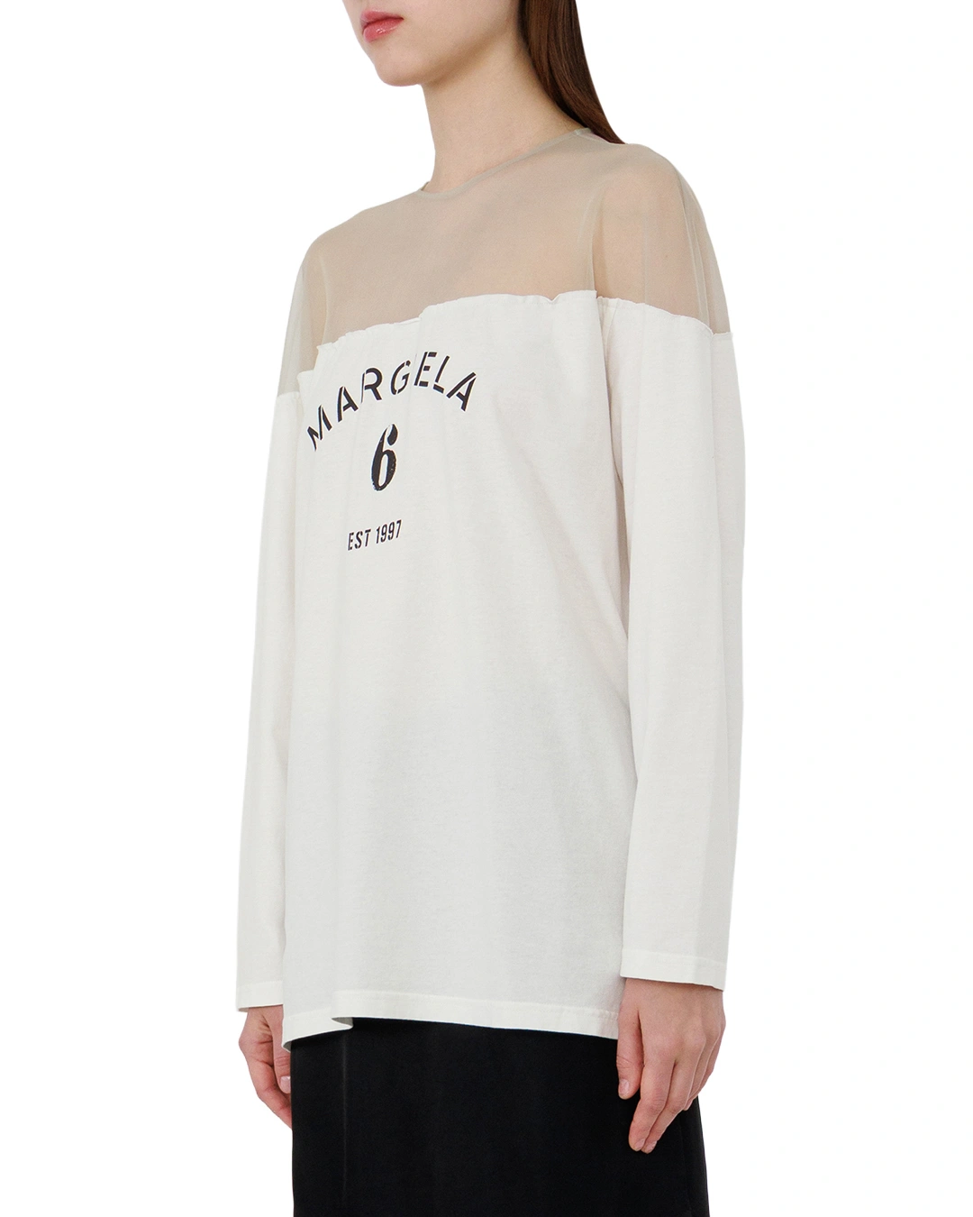 MM6 Maison Margiela лонгслив — вид 3